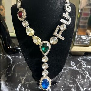 Marc Jacobs F U necklace